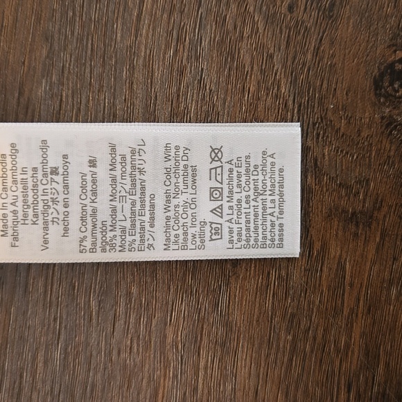 J. Crew Ribbed Flutter Sleeve Tee - Picture 4 of 5